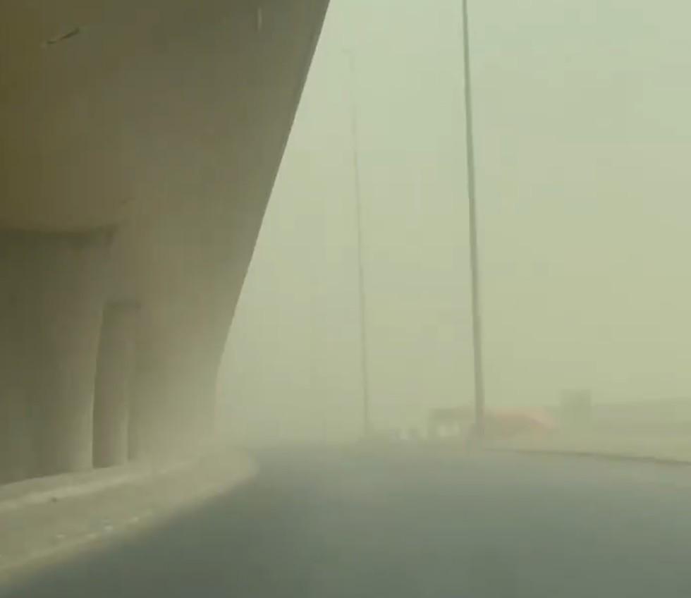 kaiyun-蔽日遮天，U23亚洲杯决赛举办地吉达正经历沙尘暴